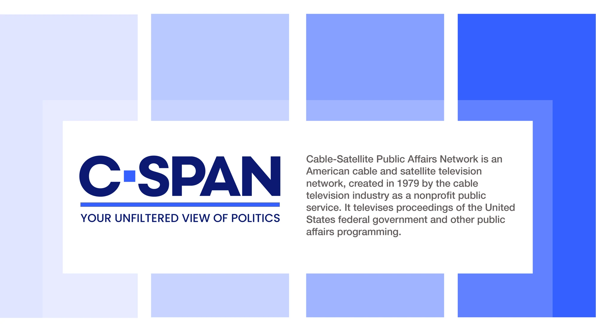 C-SPAN Select — collection cover